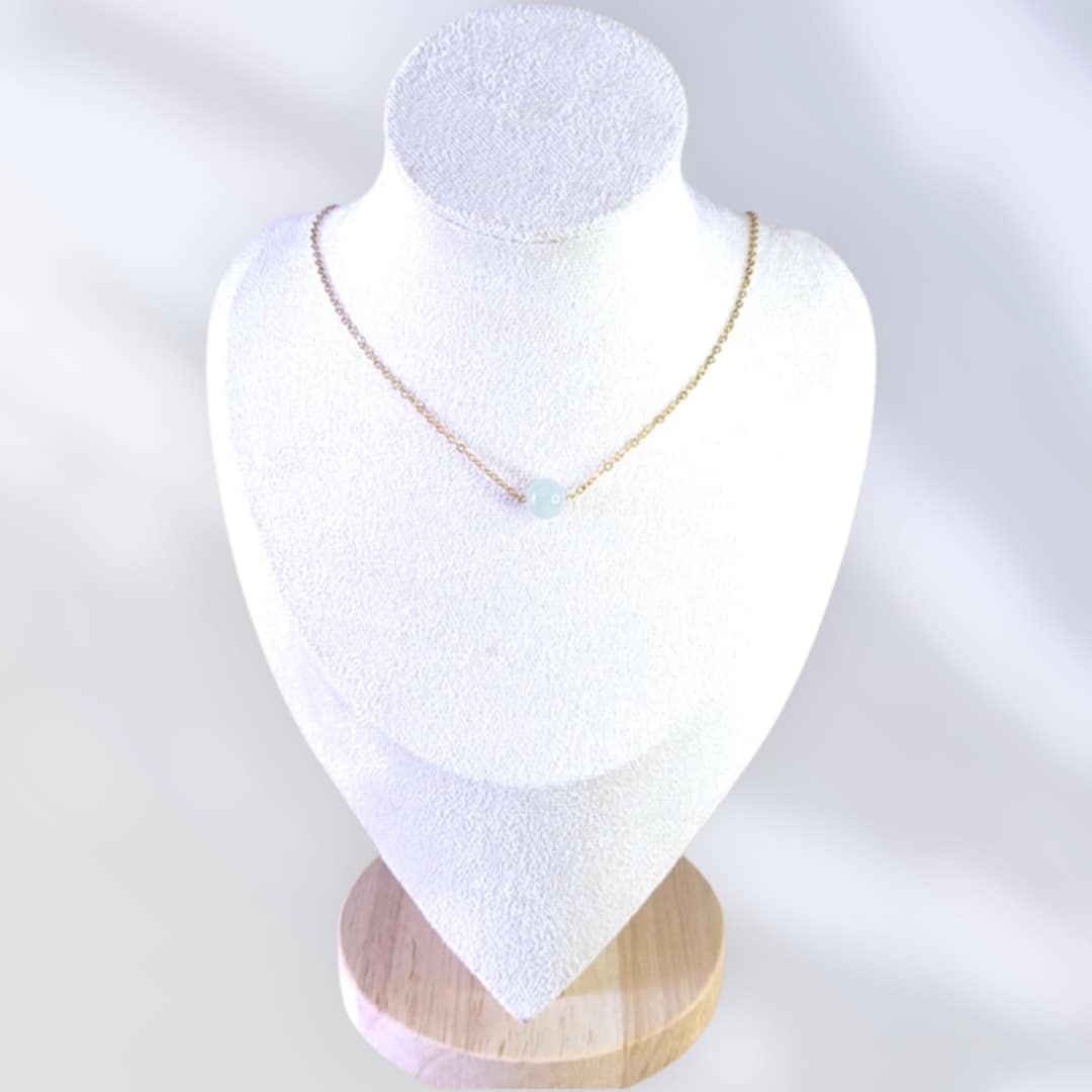 Stelia Aventurine collier ras du cou