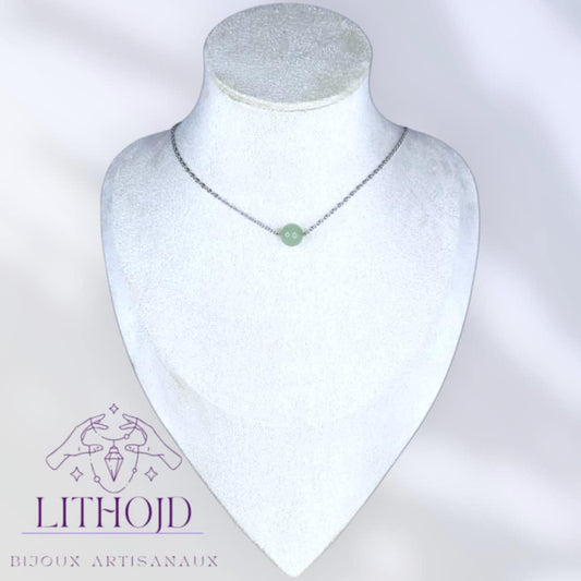 Stelia Aventurine collier ras du cou